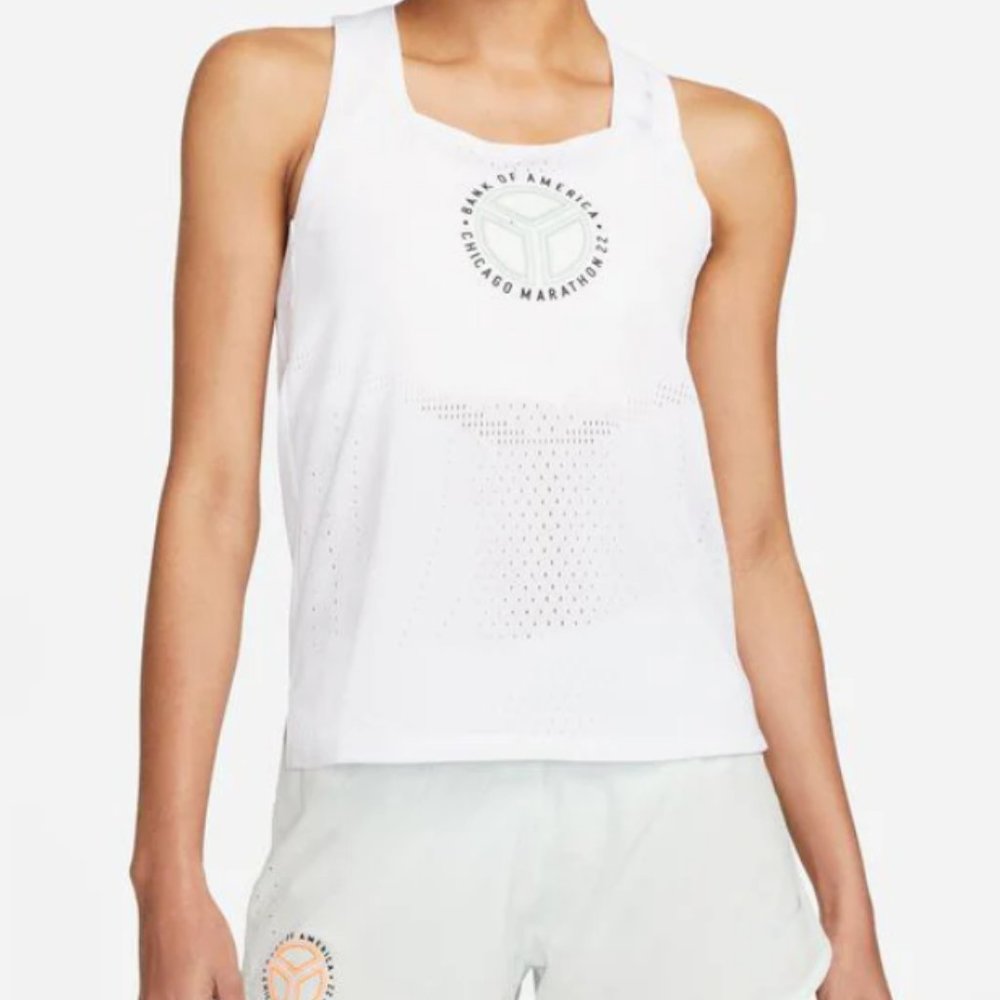 New Nike Women Chicago Marathon singlet Tank top